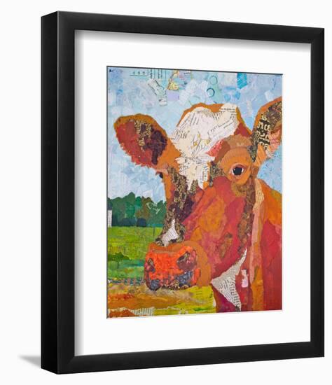 Contented Cattle II-null-Framed Art Print