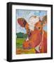 Contented Cattle II-null-Framed Art Print