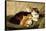 Contentment, 1900-Henriette Ronner-Knip-Framed Stretched Canvas