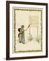 Contents Page Design, a Day in a Child's Life-Kate Greenaway-Framed Art Print