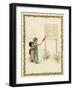 Contents Page Design, a Day in a Child's Life-Kate Greenaway-Framed Art Print
