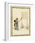 Contents Page Design, a Day in a Child's Life-Kate Greenaway-Framed Art Print