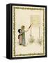 Contents Page Design, a Day in a Child's Life-Kate Greenaway-Framed Stretched Canvas