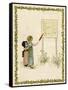 Contents Page Design, a Day in a Child's Life-Kate Greenaway-Framed Stretched Canvas