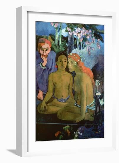 Contes Barbares, 1902-Paul Gauguin-Framed Giclee Print