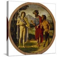 Contest Between Apollo and Marsyas-Cima da Conegliano-Stretched Canvas