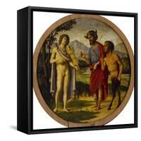 Contest Between Apollo and Marsyas-Cima da Conegliano-Framed Stretched Canvas