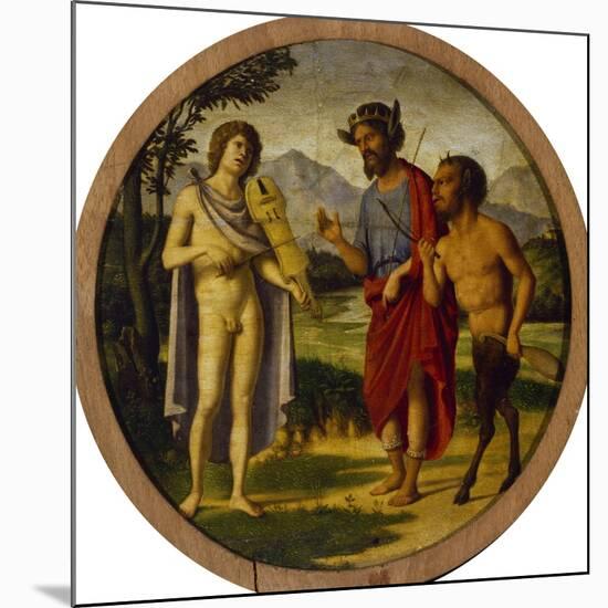 Contest Between Apollo and Marsyas-Cima da Conegliano-Mounted Giclee Print