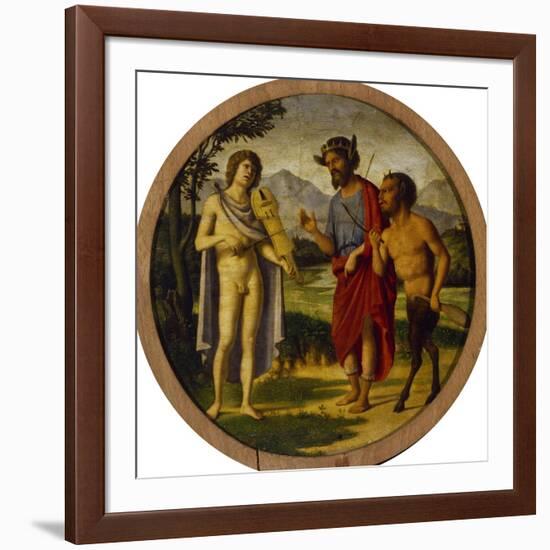 Contest Between Apollo and Marsyas-Cima da Conegliano-Framed Giclee Print