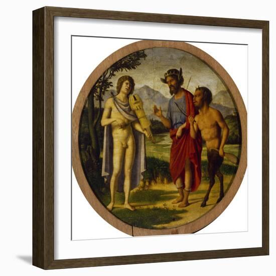 Contest Between Apollo and Marsyas-Cima da Conegliano-Framed Giclee Print