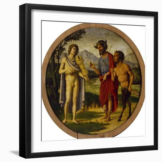 Contest Between Apollo and Marsyas-Cima da Conegliano-Framed Giclee Print