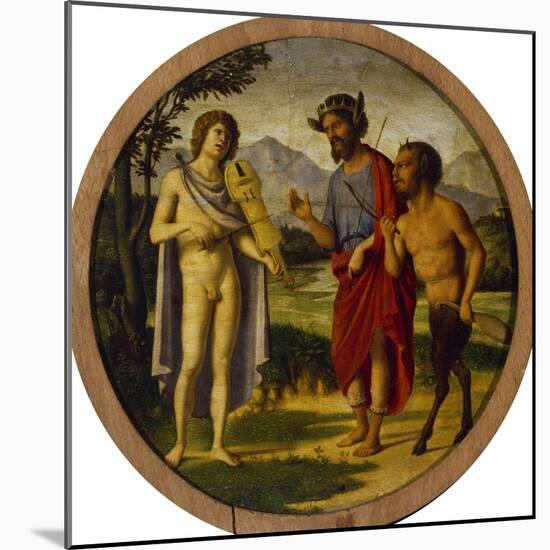 Contest Between Apollo and Marsyas-Cima da Conegliano-Mounted Giclee Print