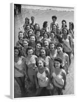 Contestants at the Atlantic City Beauty Contest-Peter Stackpole-Framed Photographic Print