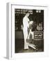 Contestants in a dance marathon, Chicago, Illinois, USA, 1930-Unknown-Framed Photographic Print