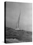 Contestants Sailing with Hull Down in the Heavy Seas-Cornell Capa-Stretched Canvas