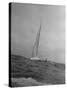 Contestants Sailing with Hull Down in the Heavy Seas-Cornell Capa-Stretched Canvas