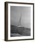 Contestants Sailing with Hull Down in the Heavy Seas-Cornell Capa-Framed Photographic Print