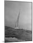 Contestants Sailing with Hull Down in the Heavy Seas-Cornell Capa-Mounted Photographic Print