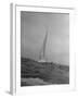 Contestants Sailing with Hull Down in the Heavy Seas-Cornell Capa-Framed Photographic Print