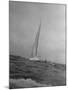 Contestants Sailing with Hull Down in the Heavy Seas-Cornell Capa-Mounted Photographic Print