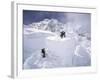 Contimplating the Route, Khumbu Ice Fall-Michael Brown-Framed Photographic Print