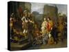 Continence of Scipio, 1650-55-Gerbrandt Van Den Eeckhout-Stretched Canvas