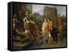 Continence of Scipio, 1650-55-Gerbrandt Van Den Eeckhout-Framed Stretched Canvas