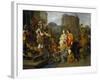 Continence of Scipio, 1650-55-Gerbrandt Van Den Eeckhout-Framed Giclee Print