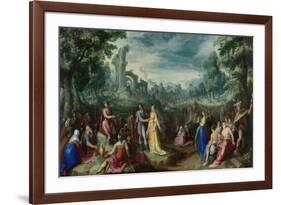 Continence of Scipio, Karel Van Mander-Karel Van Mander-Framed Premium Giclee Print