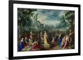 Continence of Scipio, Karel Van Mander-Karel Van Mander-Framed Premium Giclee Print