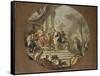 Continence of Scipio-Giacinto Diana-Framed Stretched Canvas