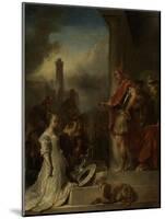 Continence of Scipio-Jan Van Noordt-Mounted Art Print