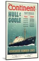 Continent, Hull, Goole-null-Mounted Art Print