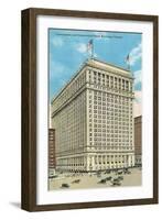 Continental and Commercial Bank Building, Chicago-null-Framed Art Print