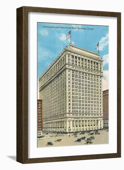 Continental and Commercial Bank Building, Chicago-null-Framed Art Print