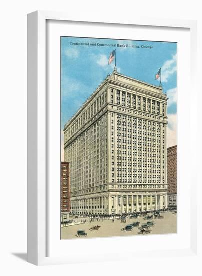 Continental and Commercial Bank Building, Chicago-null-Framed Art Print