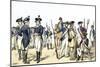 Continental Army Uniforms, 1775-1783, during the Revolutionary War-null-Mounted Giclee Print