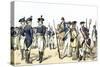 Continental Army Uniforms, 1775-1783, during the Revolutionary War-null-Stretched Canvas