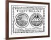 Continental Banknote, 1776-null-Framed Giclee Print