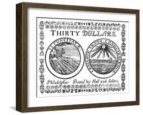 Continental Banknote, 1776-null-Framed Giclee Print