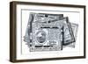 Continental Bills, American Currency during the Revolutionary War-null-Framed Giclee Print