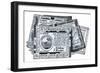Continental Bills, American Currency during the Revolutionary War-null-Framed Giclee Print