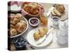 Continental Breakfast-David Munns-Stretched Canvas