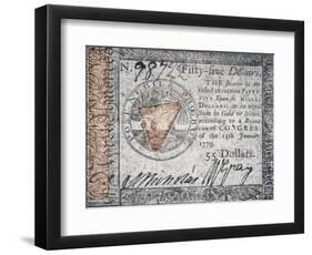 Continental Currency, 1779-null-Framed Premium Giclee Print