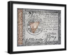 Continental Currency, 1779-null-Framed Giclee Print