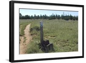 Continental Divide Trail in Cibola County, New Mexico-null-Framed Photographic Print