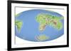 Continental Drift After 100 Million Years-Mikkel Juul-Framed Photographic Print