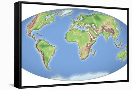 Continental Drift, Modern Era-Mikkel Juul-Framed Stretched Canvas