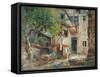 Continental farmstead, 1863-Brutty-Framed Stretched Canvas