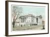 Continental Hall-null-Framed Art Print